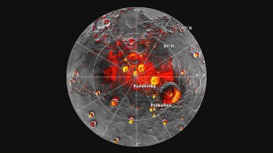 Scoperta acqua ghiacciata su Mercurio