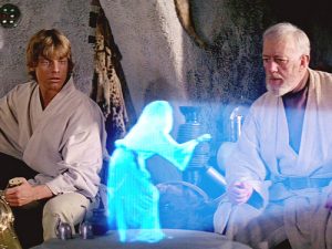 Come in 'Star Wars' arriva il telefono che permette di parlare con gli ologrammi